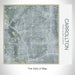 Rendered View of Carrollton Texas Map on 17oz Stainless Steel Insulated Tumbler in Afternoon Map Style