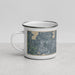 Left View Custom Chanhassen Minnesota Map Enamel Mug in Afternoon