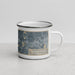 Right View Custom Chanhassen Minnesota Map Enamel Mug in Afternoon