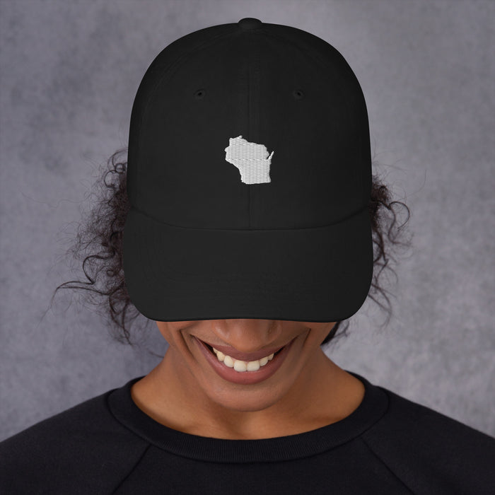 Wisconsin State Embroidered Classic Baseball Cap