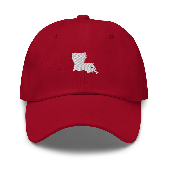 Louisiana State Embroidered Classic Baseball Cap