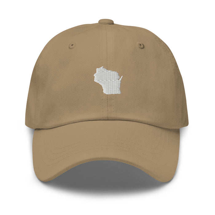 Wisconsin State Embroidered Classic Baseball Cap