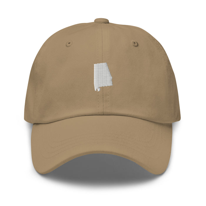 Alabama State Embroidered Classic Baseball Cap