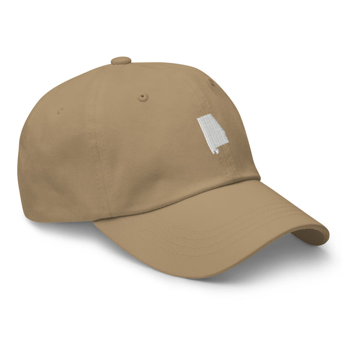 Alabama State Embroidered Classic Baseball Cap