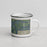 Right View Custom Colby Kansas Map Enamel Mug in Afternoon