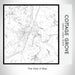 Rendered View of Cottage Grove Oregon Map on 17oz Stainless Steel Insulated Tumbler in Classic Map Style