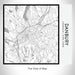 Rendered View of Danbury Connecticut Map on 17oz Stainless Steel Insulated Tumbler in Classic Map Style