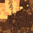 Deer Lodge Montana Map Print in Ember Style Zoomed In Close Up Showing Details