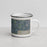 Right View Custom Dickson Tennessee Map Enamel Mug in Afternoon