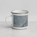 Left View Custom Dillon Montana Map Enamel Mug in Afternoon