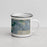 Right View Custom Dillon Montana Map Enamel Mug in Afternoon