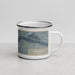 Right View Custom Duchesne Utah Map Enamel Mug in Afternoon