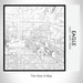 Rendered View of Eagle Idaho Map on 17oz Stainless Steel Insulated Tumbler in Classic Map Style