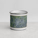 Front View Custom Eldon Missouri Map Enamel Mug in Afternoon