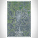 Eldon Missouri Map Print Portrait Orientation in Afternoon Style With Shaded Background