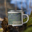 Right View Custom Elizabethtown Kentucky Map Enamel Mug in Afternoon on Grass With Trees in Background