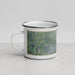 Left View Custom Elizabethtown Kentucky Map Enamel Mug in Afternoon