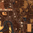 Elk River Minnesota Map Print in Ember Style Zoomed In Close Up Showing Details
