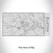 Rendered View of Elkton Maryland Map Engraving on 17oz Stainless Steel Insulated Cola Bottle