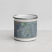 Front View Custom Ely Nevada Map Enamel Mug in Afternoon