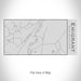 Rendered View of Emigrant Montana Map on 17oz Stainless Steel Insulated Cola Bottle