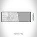 Rendered View of Evanston Illinois Map on 10oz Stainless Steel Insulated Cup in Classic with Sliding Lid