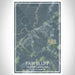 Fair Bluff North Carolina Map Print Portrait Orientation in Afternoon Style With Shaded Background