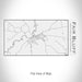 Rendered View of Fair Bluff North Carolina Map on 17oz Stainless Steel Insulated Cola Bottle in White