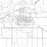 Fallon Nevada Map Print in Classic Style Zoomed In Close Up Showing Details