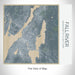 Rendered View of Fall River Massachusetts Map on 17oz Stainless Steel Insulated Tumbler in Afternoon Map Style