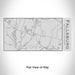 Rendered View of Fallsburg New York Map Engraving on 17oz Stainless Steel Insulated Cola Bottle