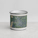 Front View Custom Faribault Minnesota Map Enamel Mug in Afternoon