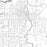 Faribault Minnesota Map Print in Classic Style Zoomed In Close Up Showing Details