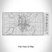 Rendered View of Faribault Minnesota Map Engraving on 17oz Stainless Steel Insulated Cola Bottle