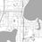 Forest Lake Minnesota Map Print in Classic Style Zoomed In Close Up Showing Details