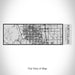 Rendered View of Fort Collins Colorado Map on 10oz Stainless Steel Insulated Cup with Sipping Lid