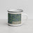 Right View Custom Fort Dodge Iowa Map Enamel Mug in Afternoon