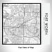 Rendered View of Fort Worth Texas Map on 17oz Stainless Steel Insulated Tumbler in Classic Map Style