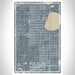 Fulton Minneapolis Map Print Portrait Orientation in Afternoon Style With Shaded Background