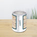 Gary Indiana Custom City Map Inscription Coordinates on 10oz Stainless Steel Insulated Cup in Woodblock with Sliding Lid