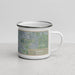 Right View Custom Gilbert Arizona Map Enamel Mug in Afternoon