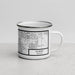 Right View Custom Gilbert Arizona Map Enamel Mug in Classic