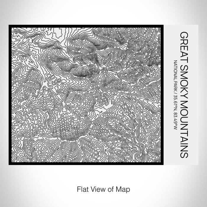 Botts Map Great Smoky Mountains National Park Topographic Tactile Lines Map Bott ...