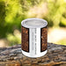 Great Smoky Mountains National Park Custom City Map Inscription Coordinates on 10oz Stainless Steel Insulated Cup in Ember with Sliding Lid