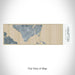 Rendered View of Hampton Virginia Map on 10oz Stainless Steel Insulated Cup in Afternoon with Sliding Lid