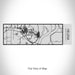 Rendered View of Helena Arkansas Map on 10oz Stainless Steel Insulated Cup with Sipping Lid