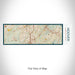 Rendered View of Hoover Alabama Map on 10oz Stainless Steel Insulated Cup in Woodblock with Sliding Lid