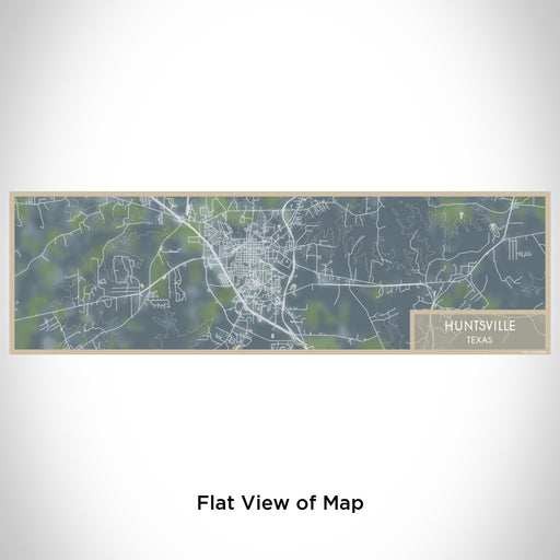 Flat View of Map Custom Huntsville Texas Map Enamel Mug in Afternoon