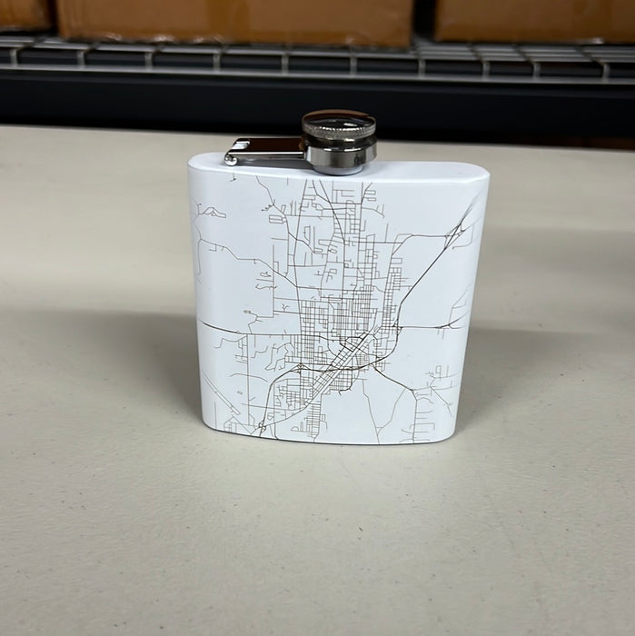 Laurel MS Flask in White