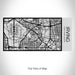 Rendered View of Irving Texas Map on 17oz Stainless Steel Insulated Cola Bottle in Stainless